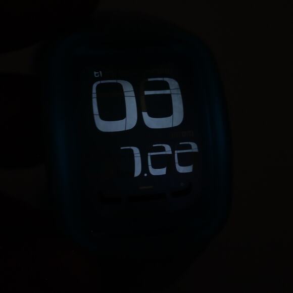 Swatch Touch Blue Digital 39mm Watch Alarm Chrono Timer Silicone w New Battery - Picture 16 of 16